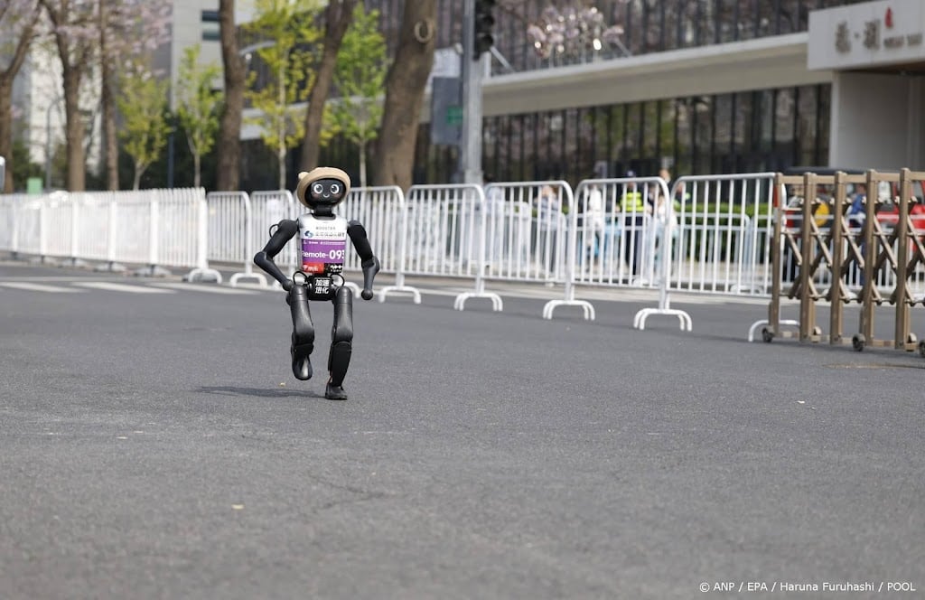 Chinese robot loopt halve marathon veel sneller dan de mens