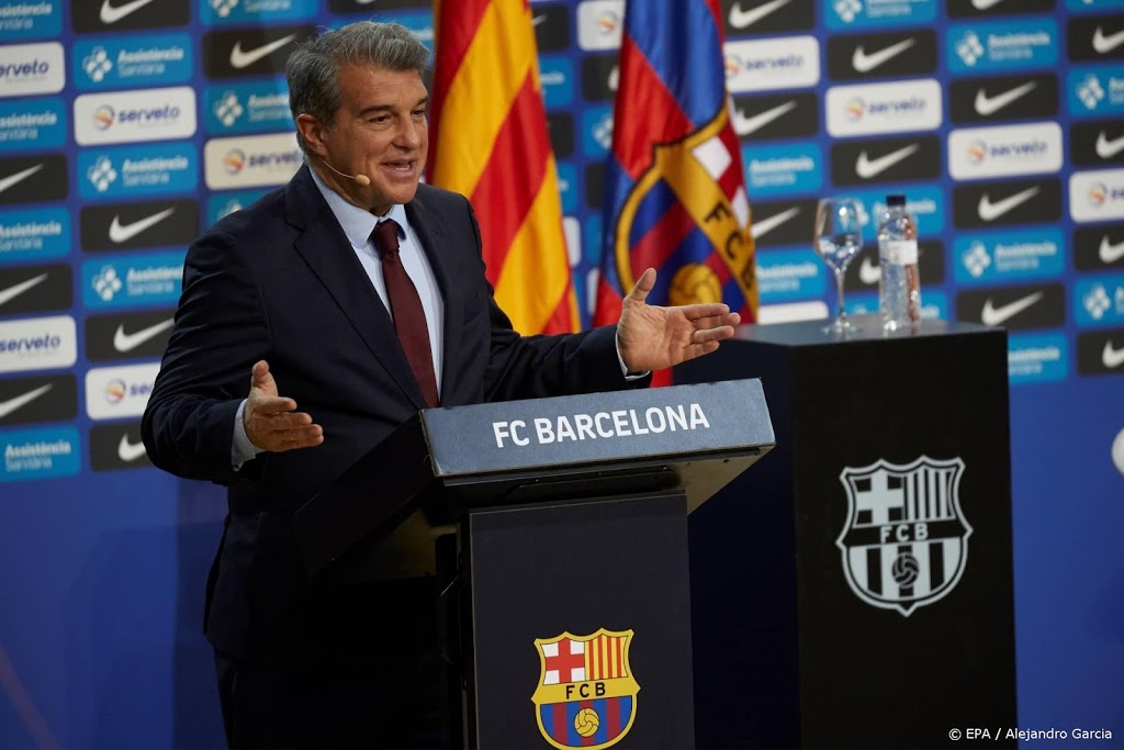 Voorzitter Laporta kondigt 'veranderingen' aan bij FC Barcelona