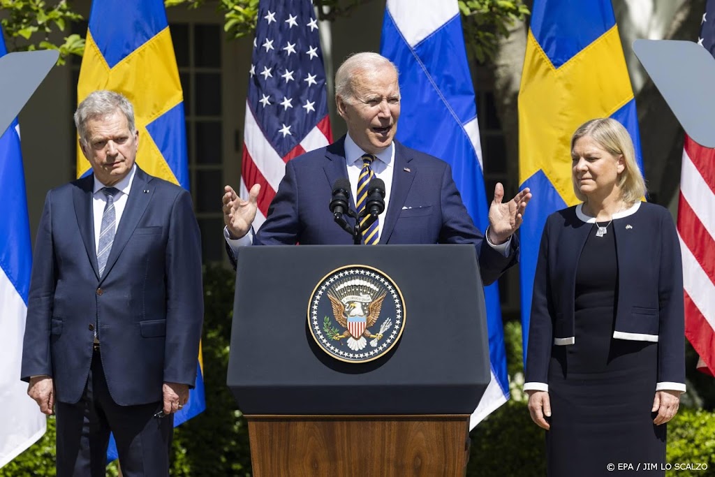 Biden: Zweden en Finland maken de NAVO alleen maar sterker