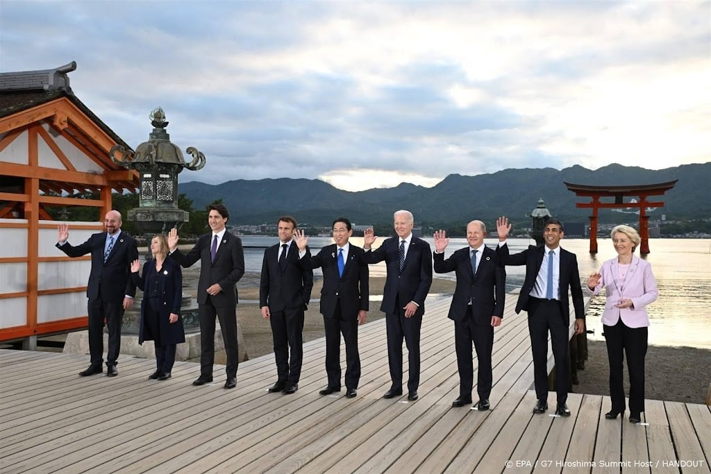 G7-leiders bespreken plannen voor vredestop Oekraïne
