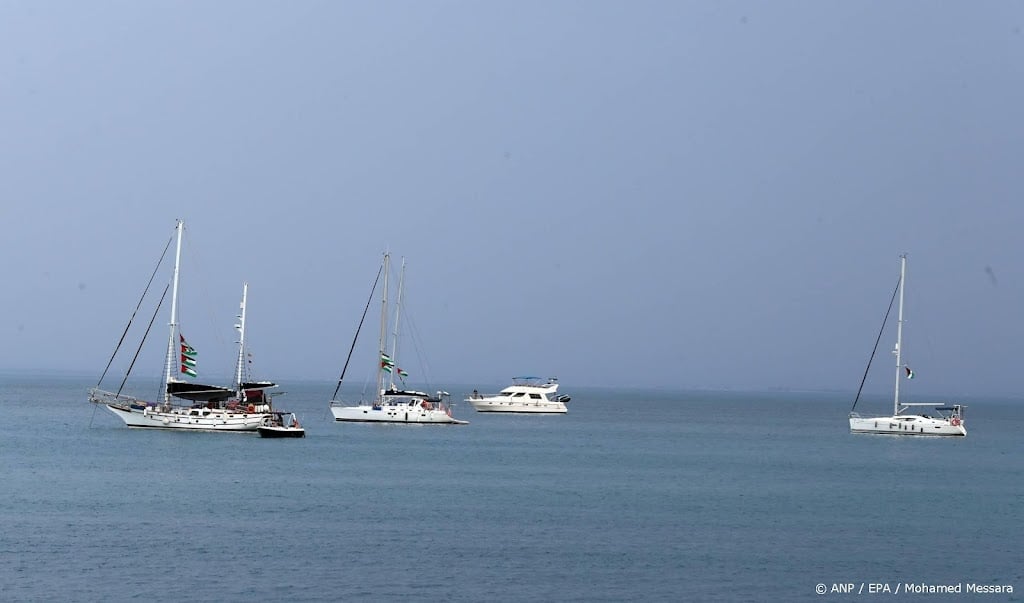Nederlandse van Gaza-Flotilla onderschept door Israël