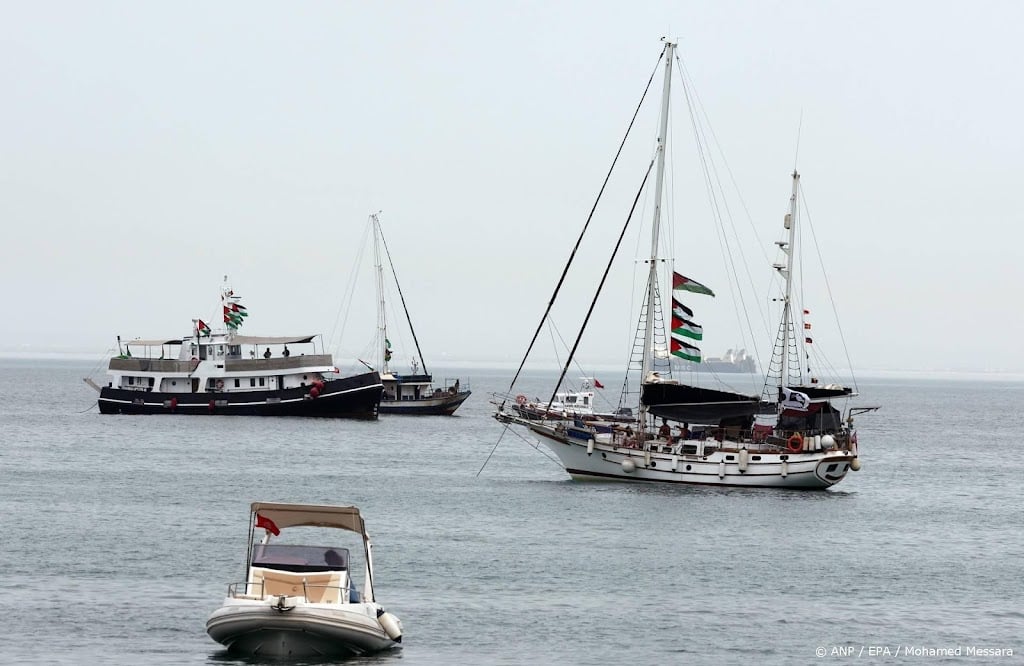 Alle boten van Global Sumud Flotilla onderweg naar Gaza gestopt