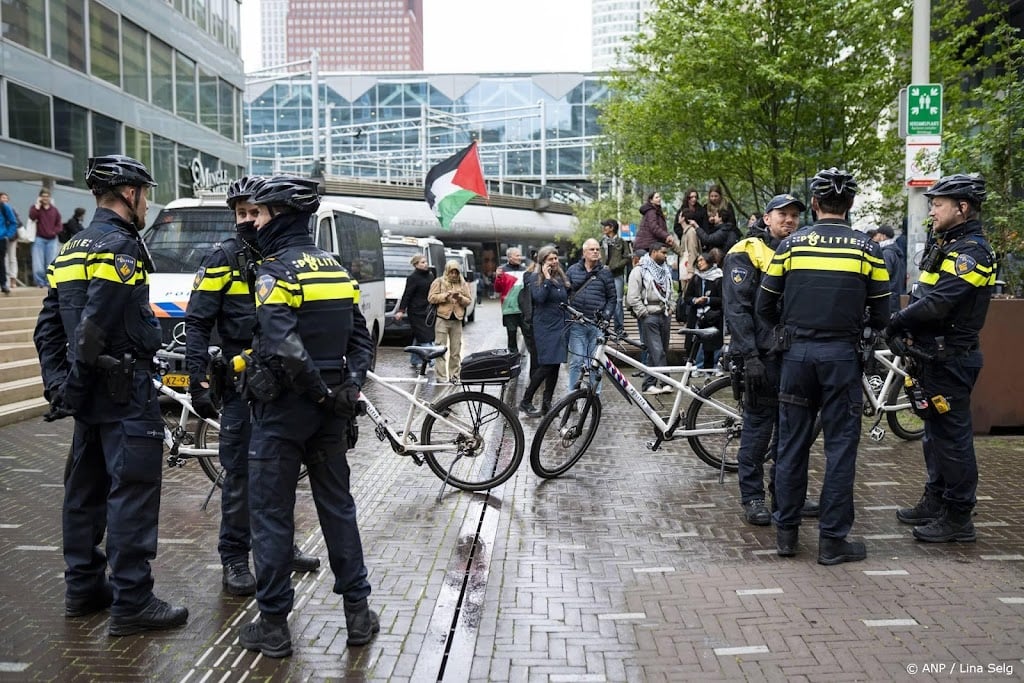 Ruim zeventig Flotilla-demonstranten in Den Haag aangehouden