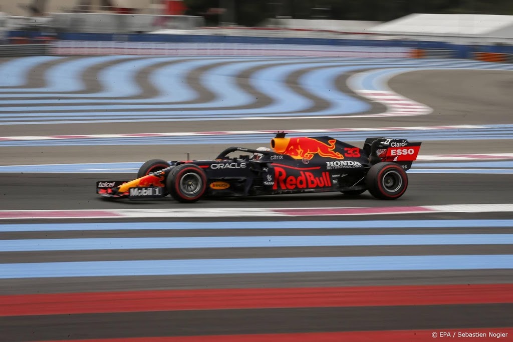 Verstappen snelste in derde vrije training GP Frankrijk