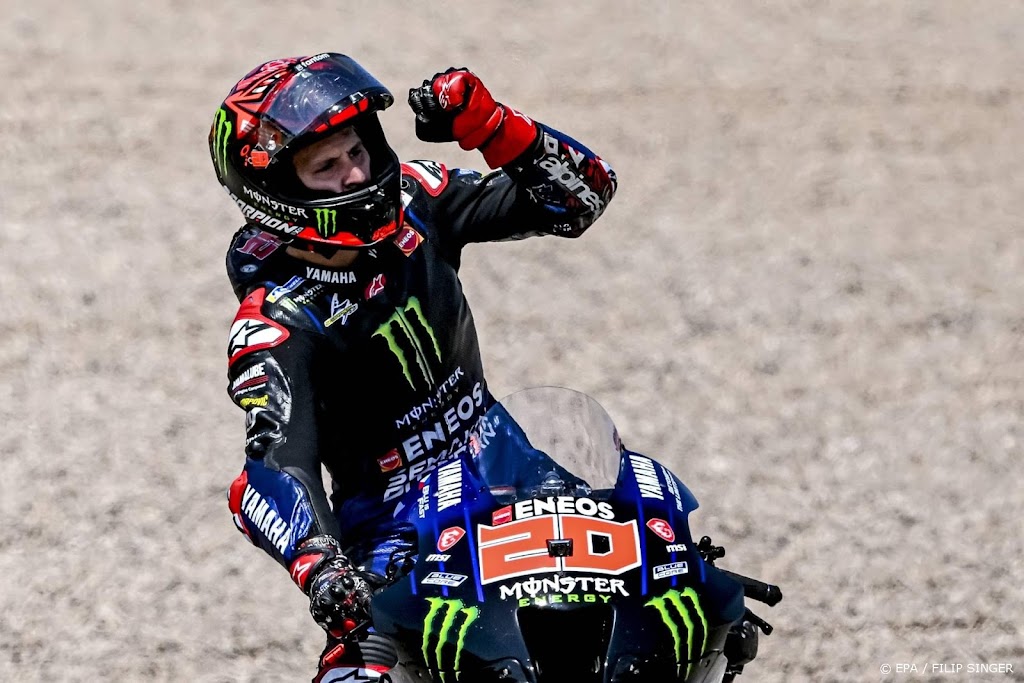 MotoGP-coureur Quartararo wint en verstevigt leiding WK-stand