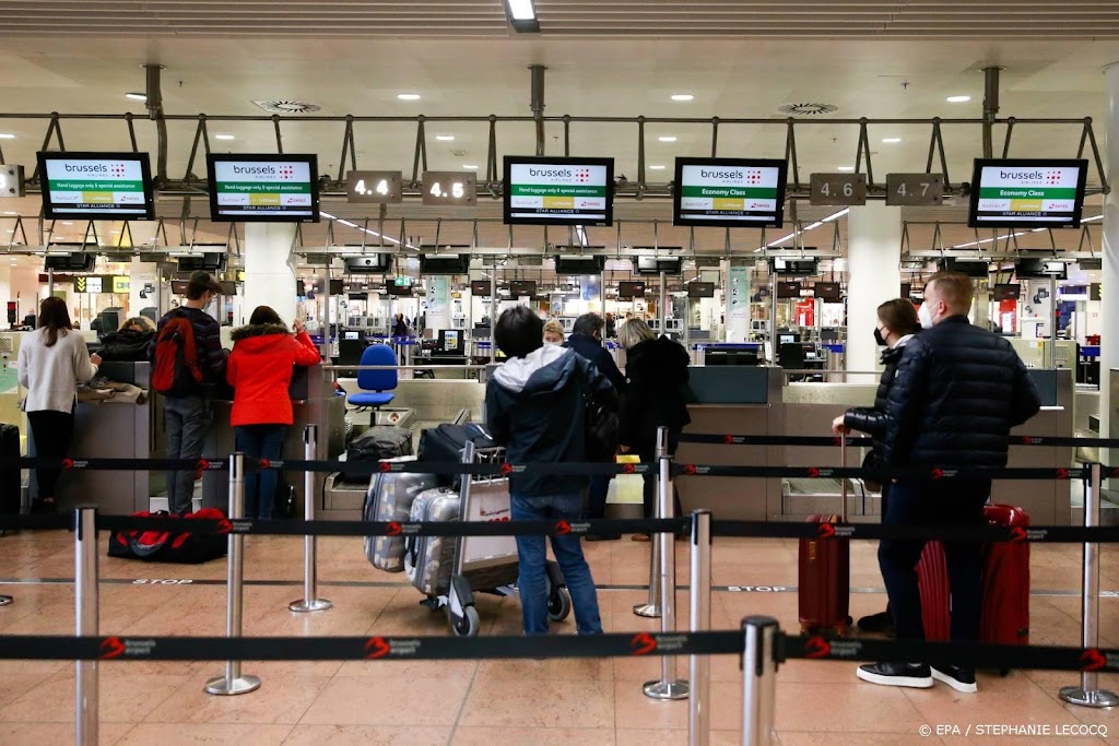 Brussels Airport annuleert maandag alle vertrekkende vluchten  