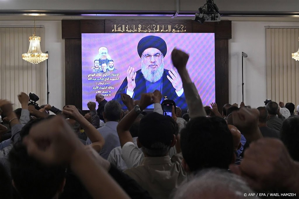 Hezbollah: geen plek in Israël blijft gespaard bij totale oorlog