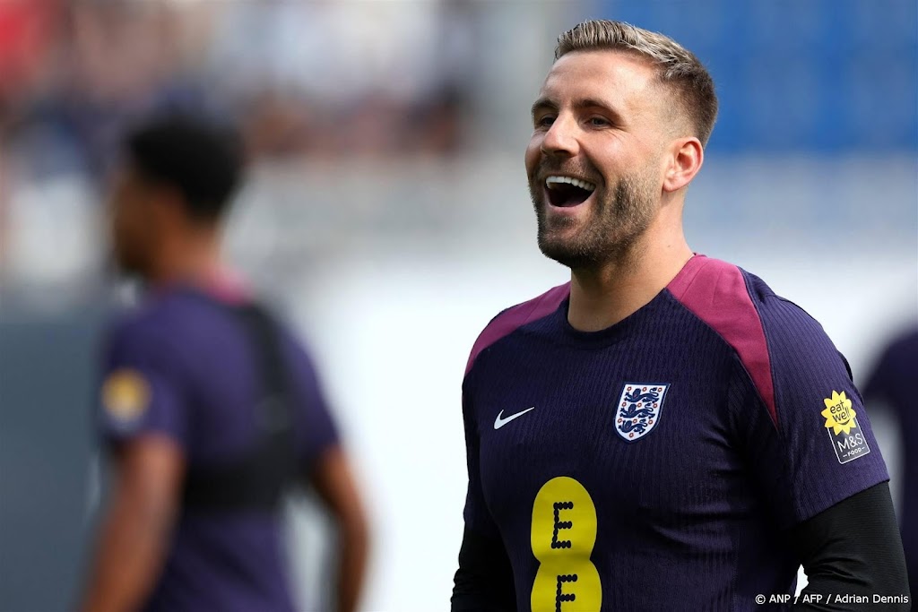 Engeland mist verdediger Shaw nog in EK-duel met Denemarken 