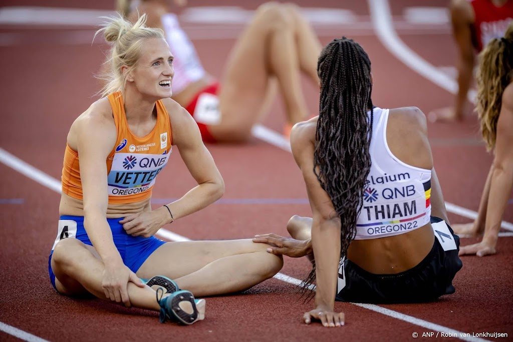 Vetter grijpt net naast goud op zevenkamp bij WK en wint zilver