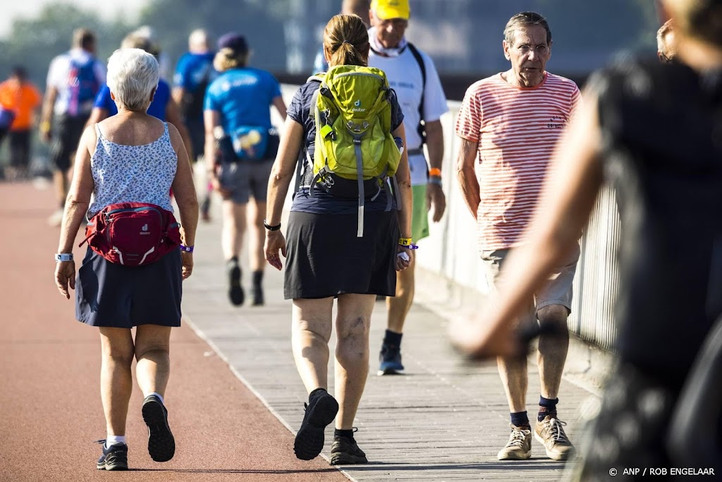 Vierdaagse start woensdag met 38.455 lopers