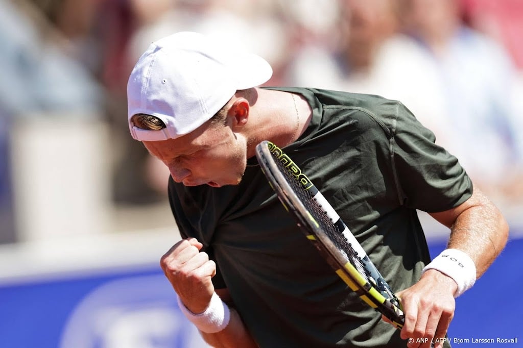 Primeur voor tennisser De Jong met finaleplaats in Bastad