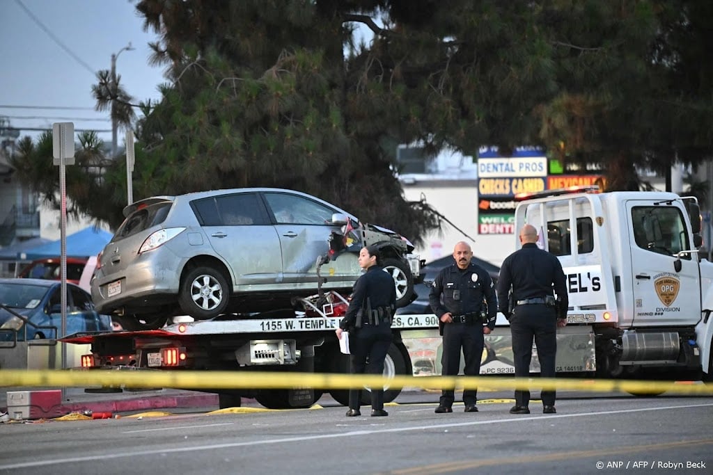 Bestuurder aanrijding Los Angeles aangevallen en neergeschoten