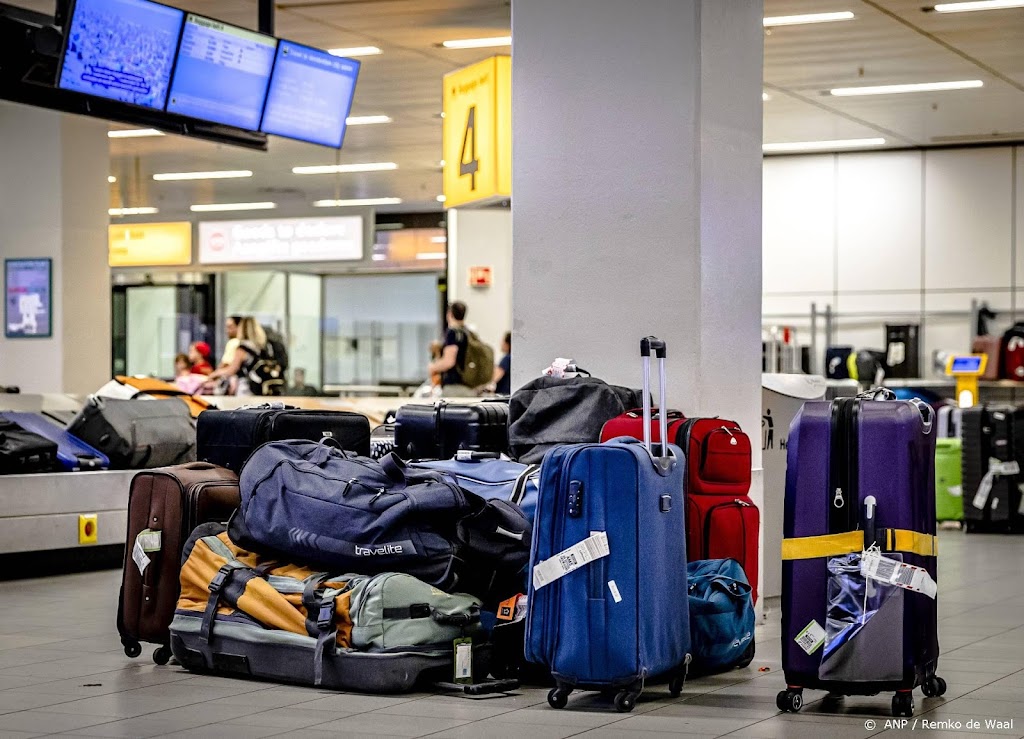 Kofferproblematiek Schiphol houdt aan, drukte beheersbaar