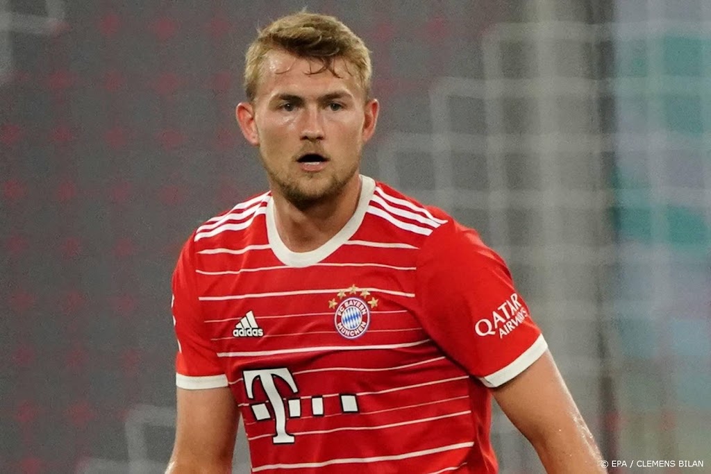 De Ligt is door handkwetsuur onzeker bij Bayern München