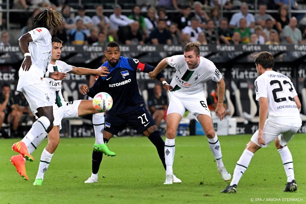 Borussia Mönchengladbach is na zege koploper van Bundesliga 