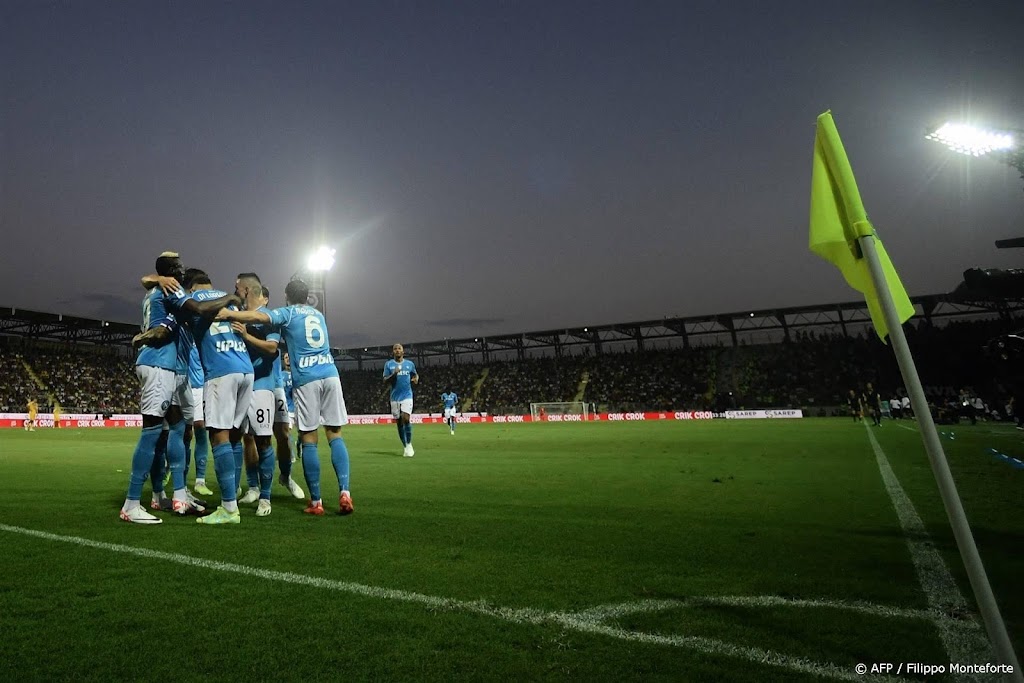 Osimhen bezorgt kampioen Napoli winnende start in Serie A