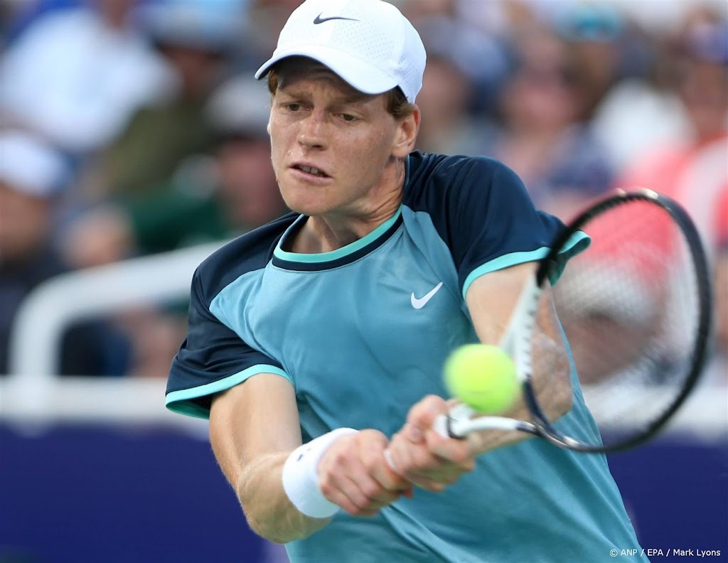 Sinner en Tiafoe na spannende duels naar eindstrijd in Cincinnati
