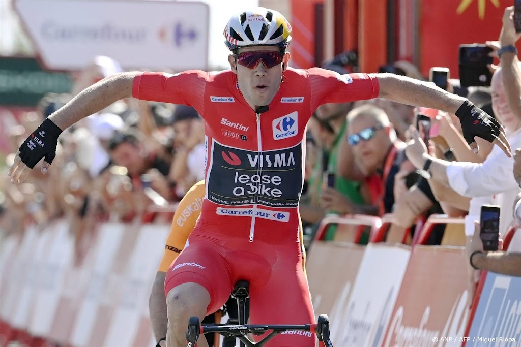Van Aert ziet geduld in Vuelta beloond en heeft ritzege binnen