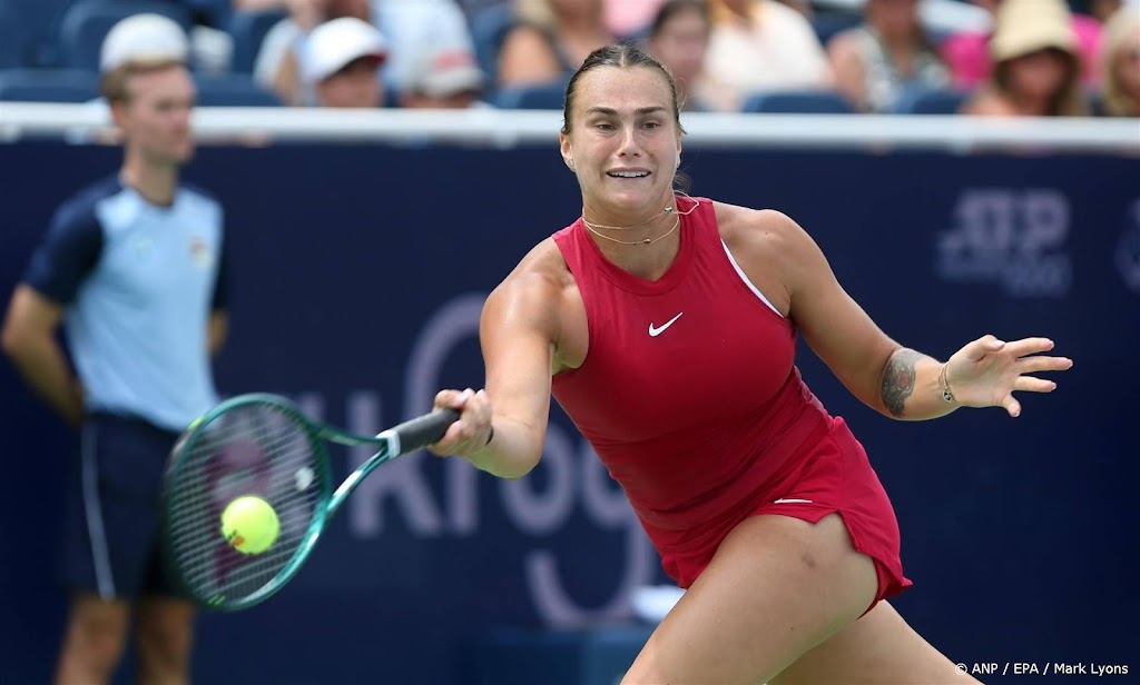 Sabalenka klopt Pegula en wint toernooi Cincinnati voor het eerst
