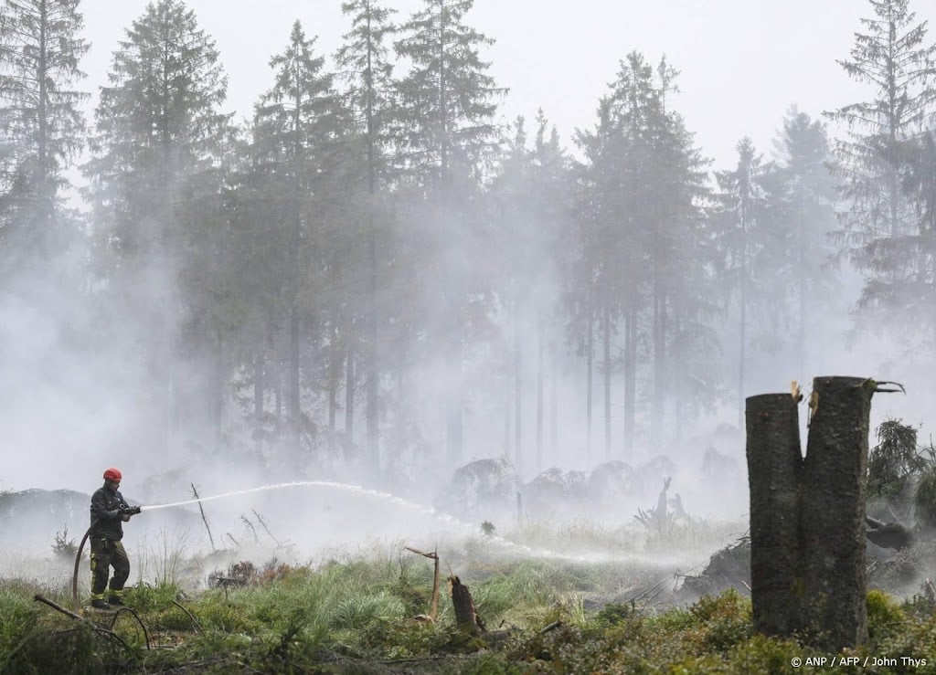 Wielertocht gaat niet door om natuurbrand België