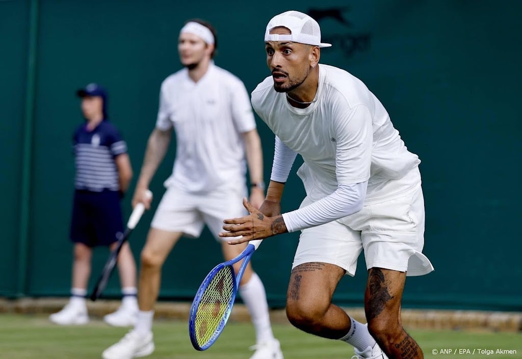 Tennisser Kyrgios geschorst na positieve test op cocaïne