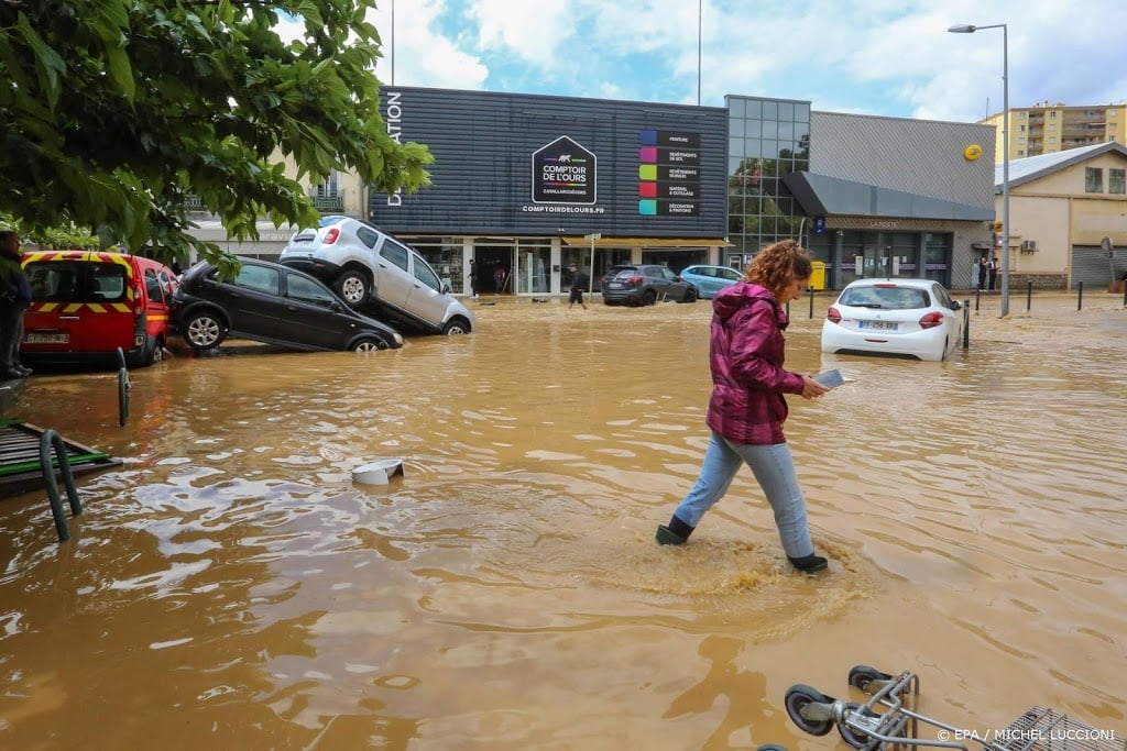 Overstromingen in zuiden van Frankrijk