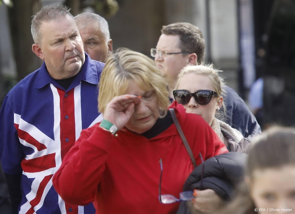 Wachtrij om afscheid te nemen van koningin Elizabeth gesloten