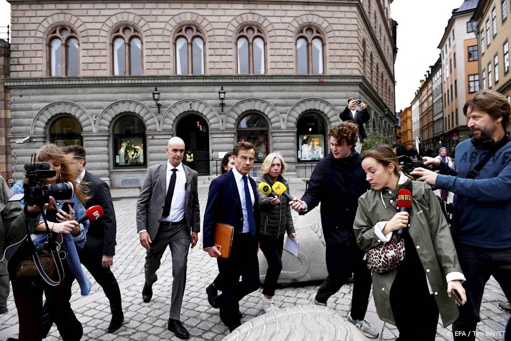 Leider van derde partij van Zweden mag regering gaan vormen