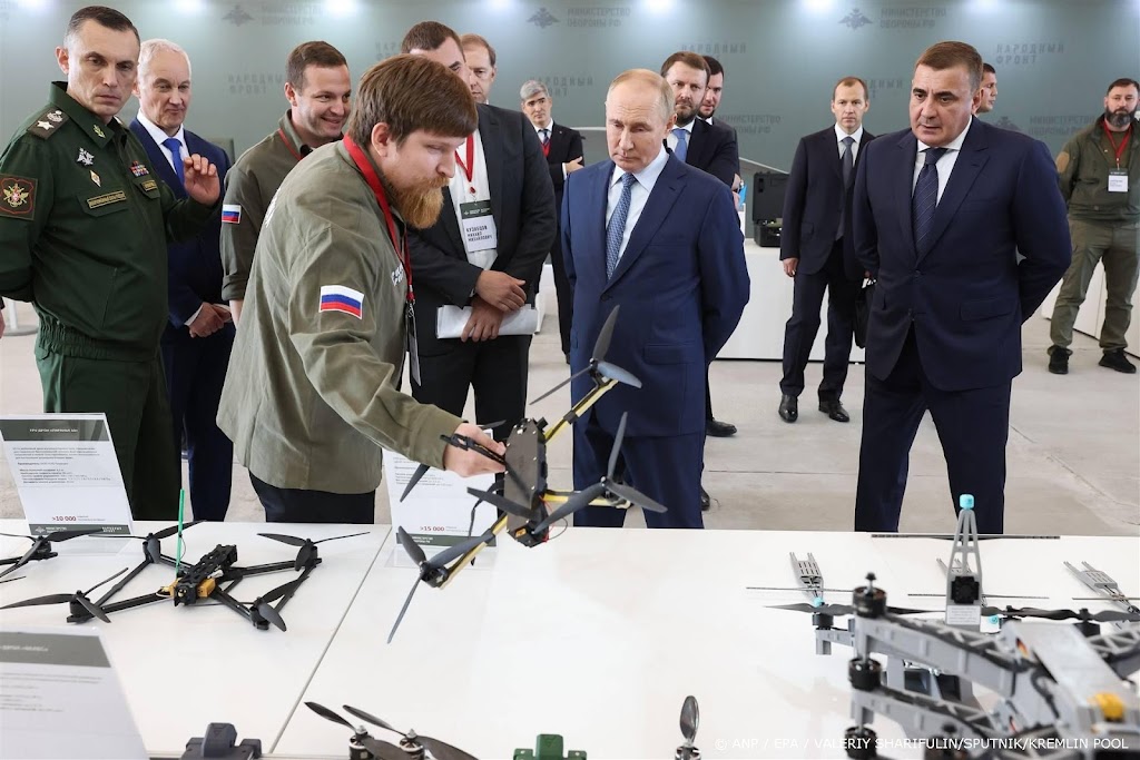 Poetin zegt dat Russische droneproductie vertienvoudigt