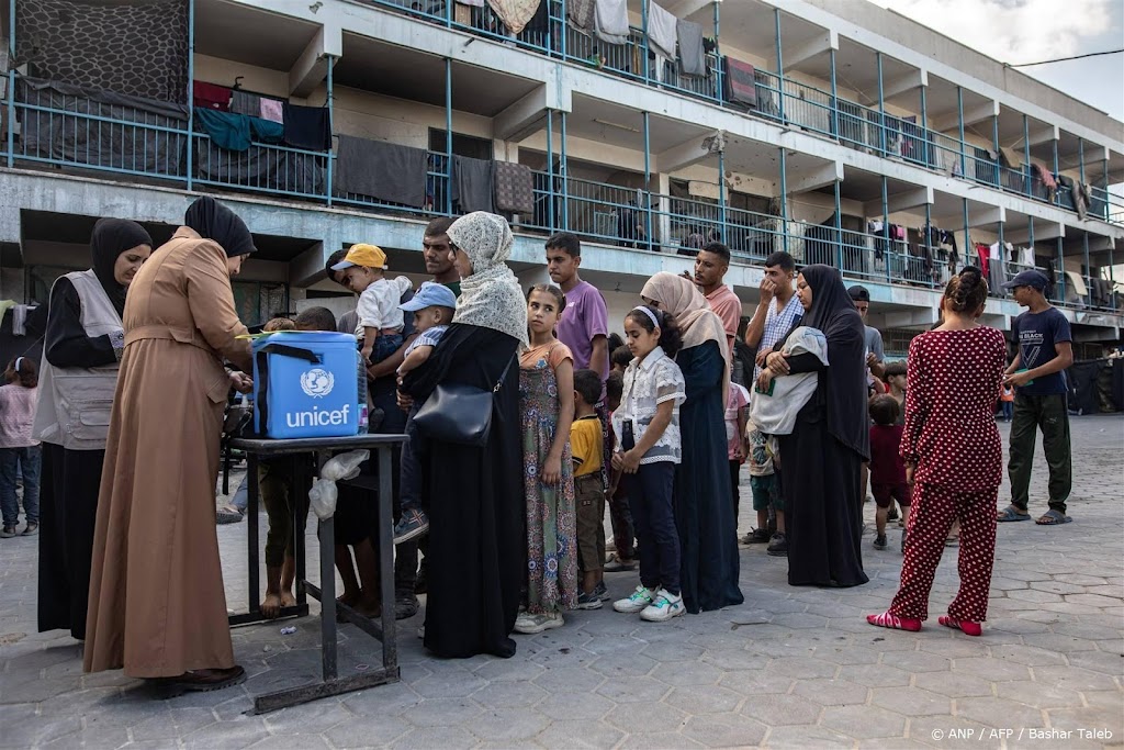 VN geven kinderen Gaza bij poliovaccin ook vitamines en mineralen