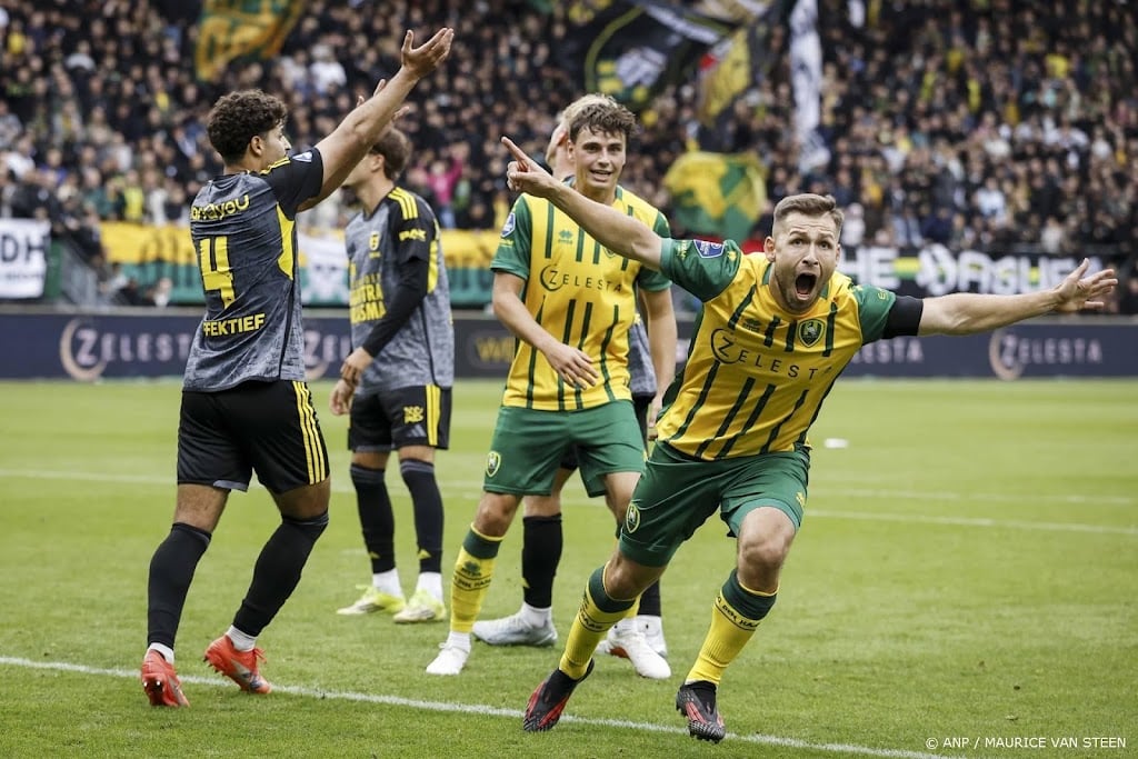 ADO na gelijkspel tegen Cambuur nog altijd zonder Eredivisiezege