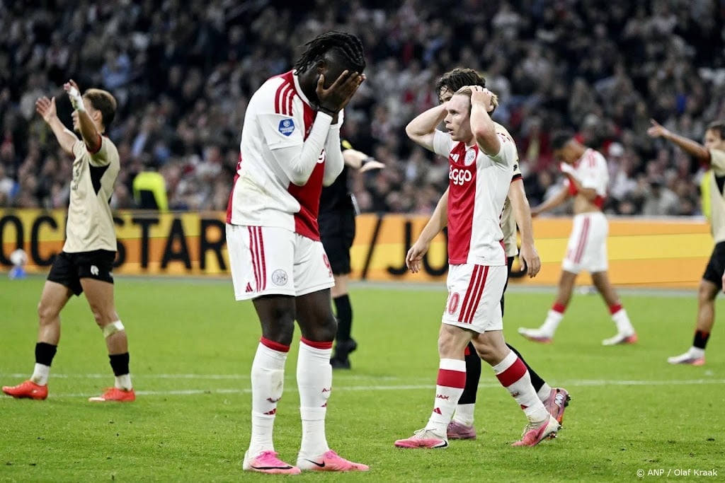 Ajax komt thuis niet verder dan gelijkspel tegen Excelsior