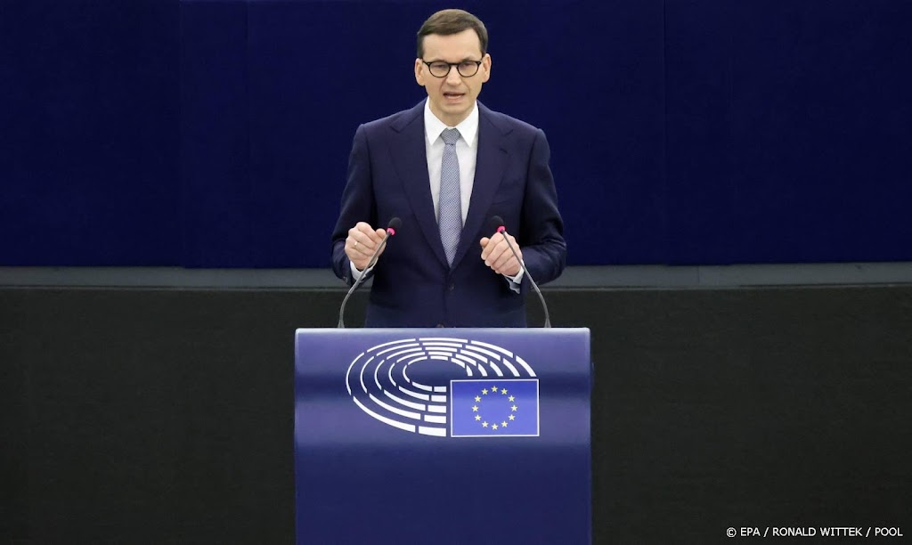 Poolse premier wijst 'Europese chantage over rechtsorde' af