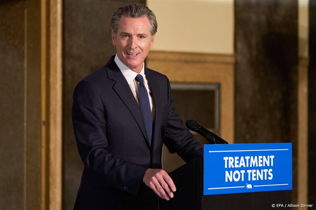 Gouverneur Newsom van Californië naar China voor klimaatgesprekken
