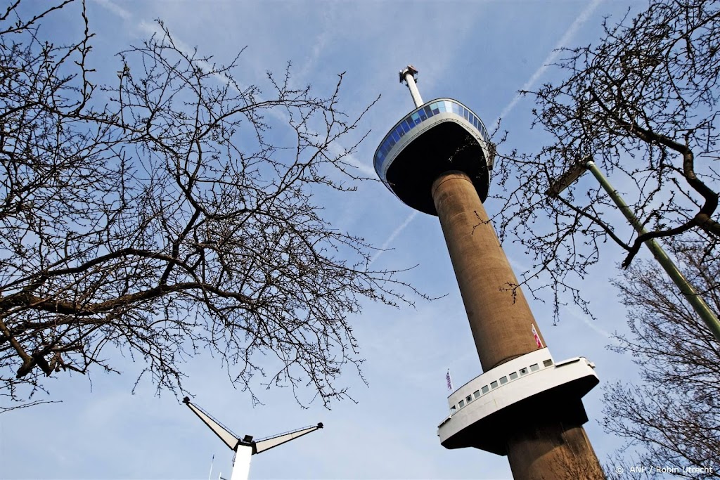 Palestijnse vlag op Euromast is het werk van lokale XR-actiegroep