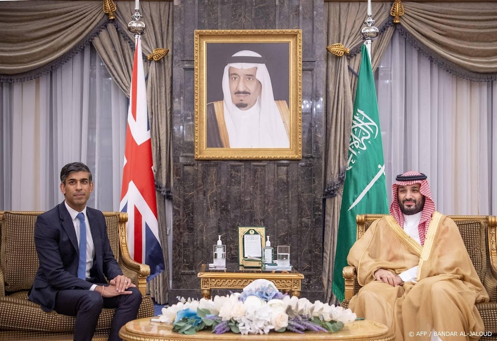 Sunak spreekt met kroonprins Saudi-Arabië na bezoek aan Israël