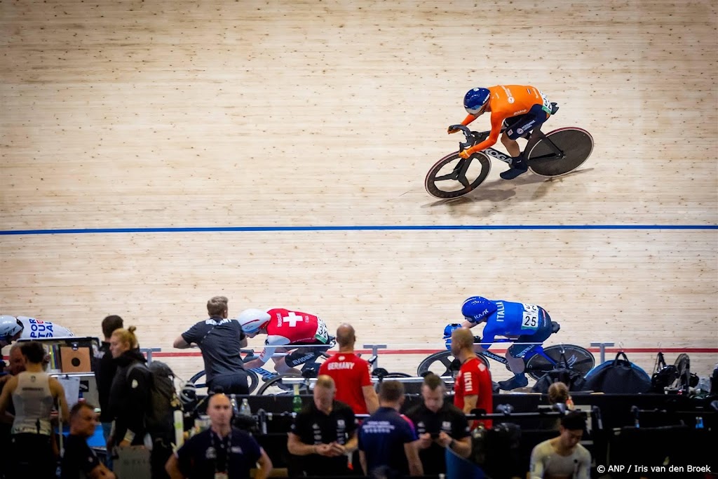 Dorenbos leidt halverwege omnium op WK baanwielrennen