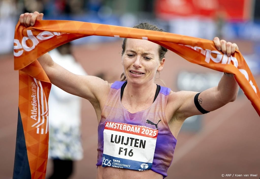 'Zenuwachtige' Luijten opgelucht na prolongatie marathontitel 