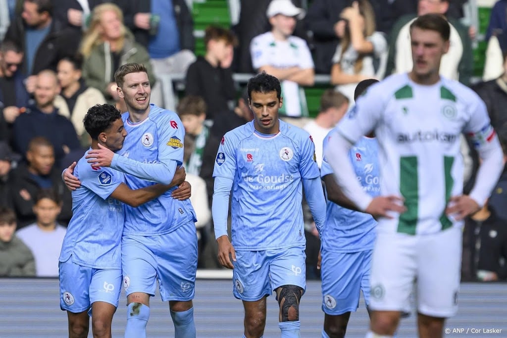 FC Groningen verliest thuiswedstrijd tegen Sparta Rotterdam 