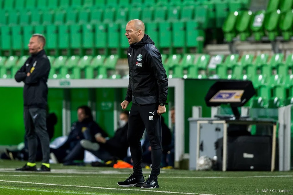 Trainer Buijs keert terug op de bank bij FC Groningen