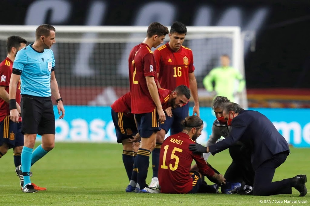 Real Madrid moet aanvoerder Ramos even missen 