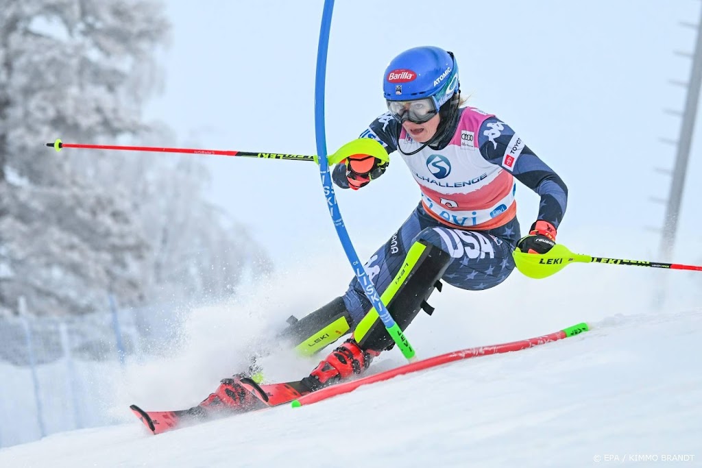 Skiester Shiffrin wint eerste wedstrijd om wereldbeker