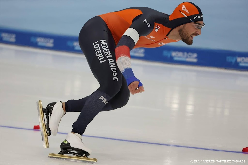 Nuis schaatst na zege op 1500 meter ook naar winst op 1000 meter 