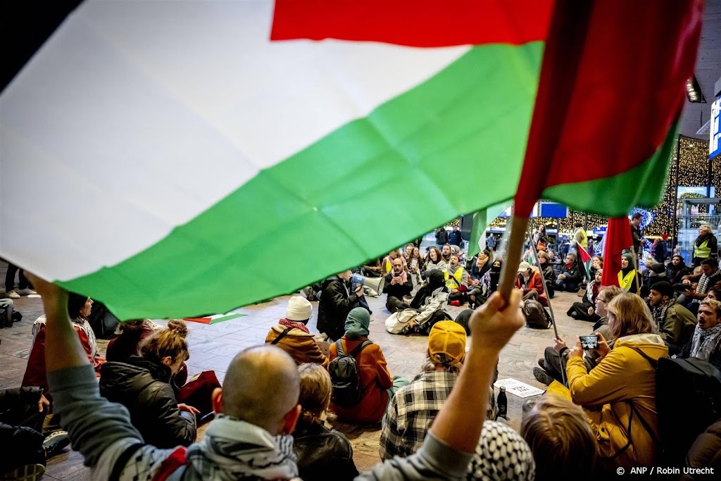 Duizenden bij pro-Palestijnse demonstratie in Rotterdam