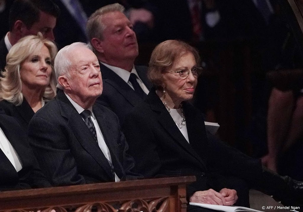 Voormalige first lady Rosalynn Carter overleden
