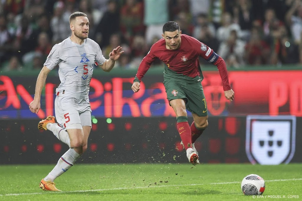 Portugese voetballers blijven ongeslagen in EK-kwalificatiereeks
