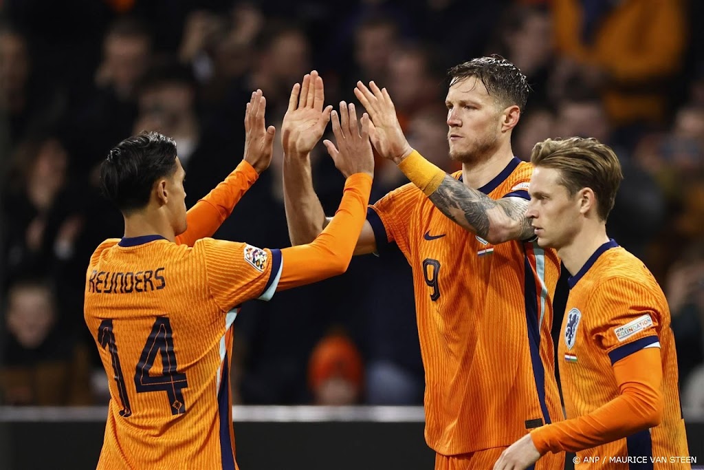 Oranje sluit jaar af met uitduel met Bosnië in Nations League