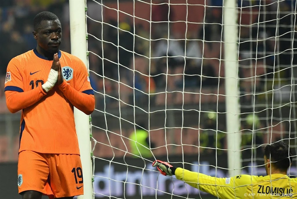 Brobbey maakt in zevende interland eerste doelpunt voor Oranje