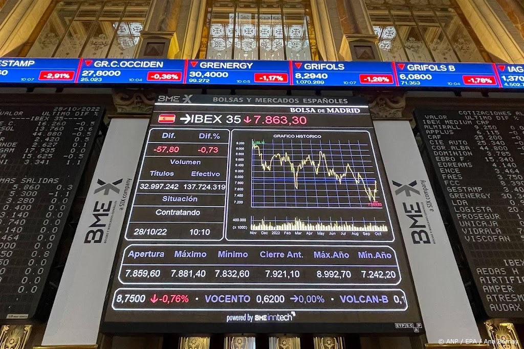Bank: overstromingen drukken op economische groei Spanje