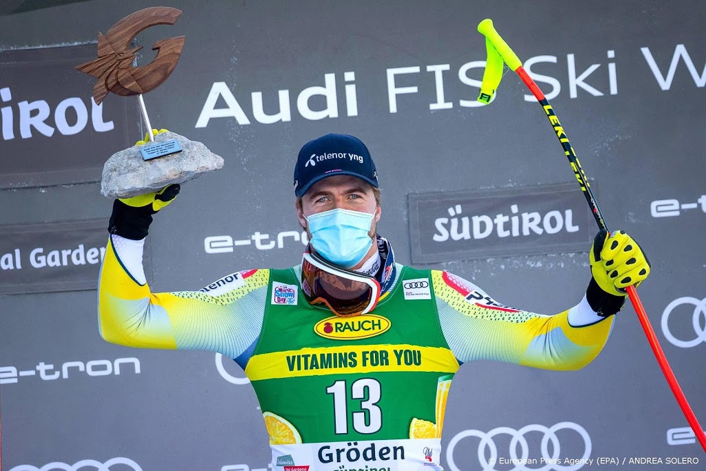 Noorse skiër Kilde wint afdaling Val Gardena